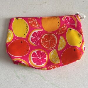 Colorful Fruit Citrus Print cosmetic bag